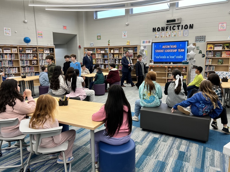 Student Leadership Team at Austin Road Leaves Legacy with New Lockers