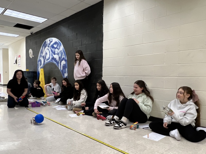 Creativity and Science Collide in Sixth Grade Balloon Car Project