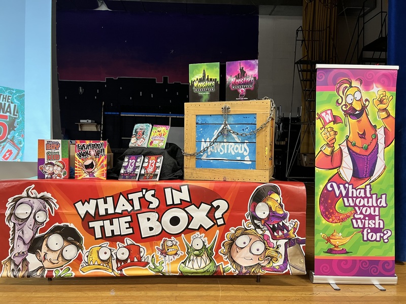 Illustrator and Author Daniel Jude Miller Inspires Fulmar Road Students