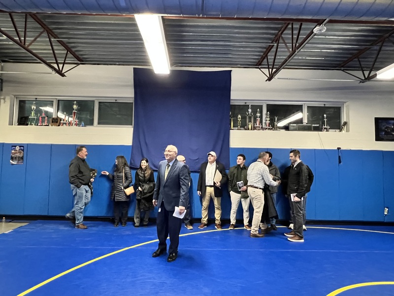 Mahopac dedicates wrestling room to Joseph Bellucci Sr. and family