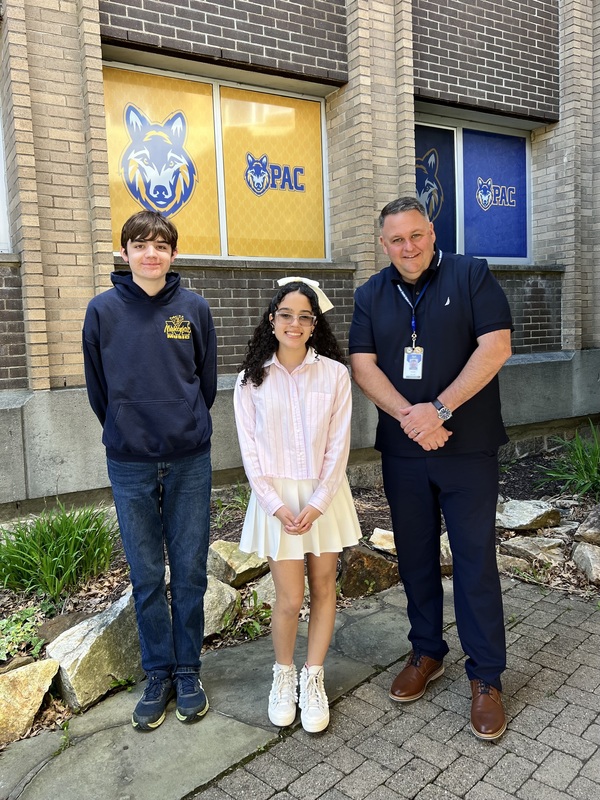 Class of 2026 Salutatorian, Valedictorian and MHS Principal