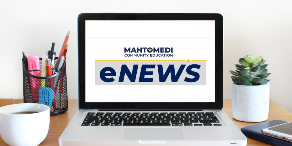 eNews icon on computer screen
