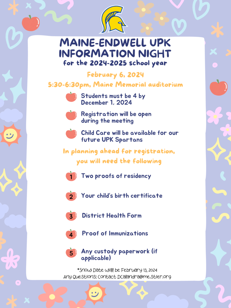 UPK Information Night