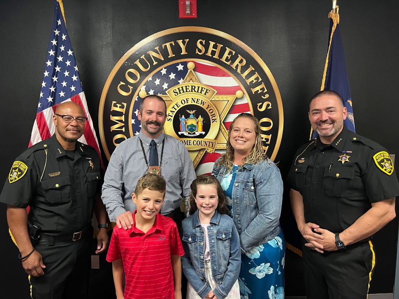 barcak with sheriff  