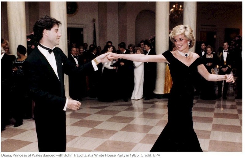 john travolta dancing with princess diana