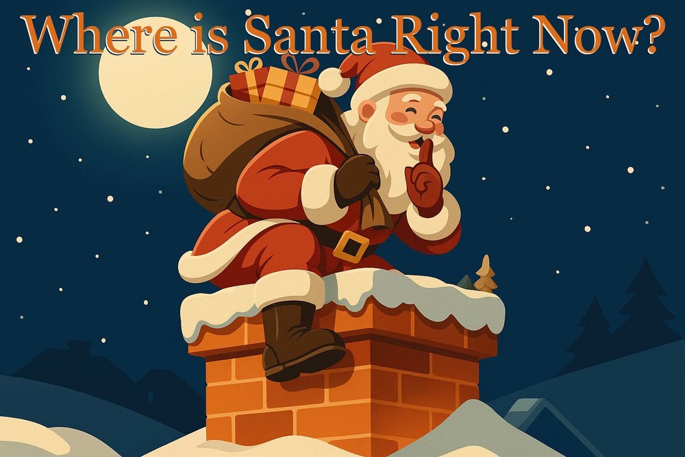 Where is Santa Right Now?
