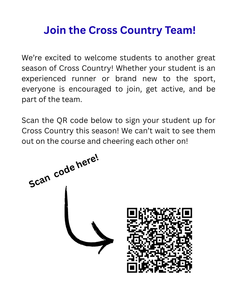 Cross Country Sign-Up