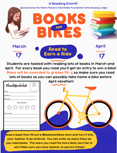 Books for Bikes 2026