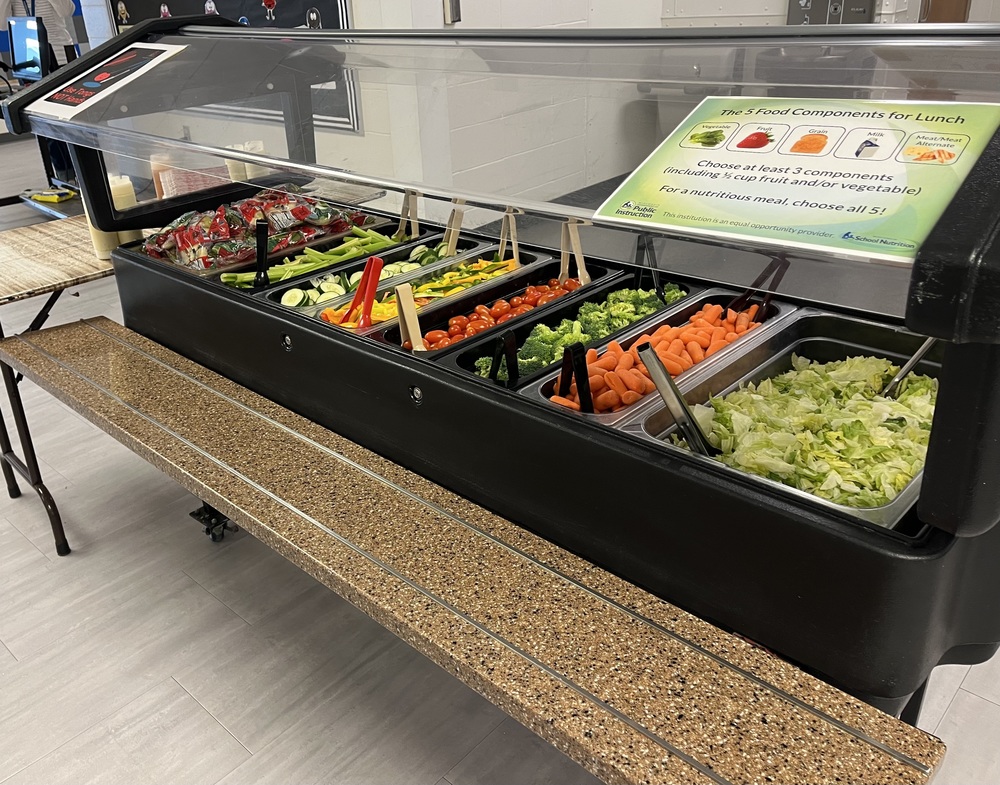 High School Veggie/Fruit Bar