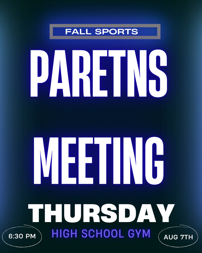 Fall Sports Parents Meeting