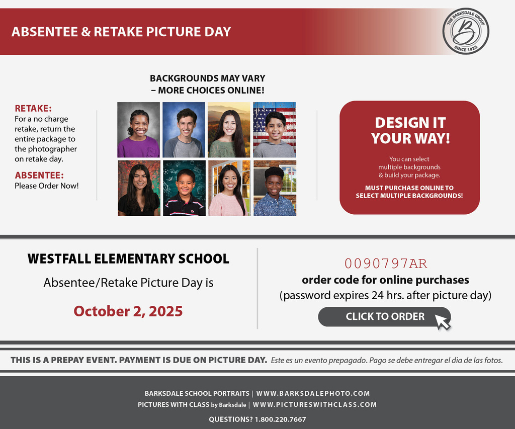 retake info