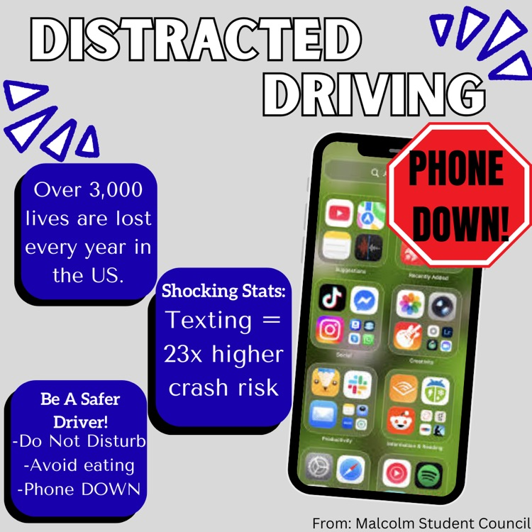 distracted driving post