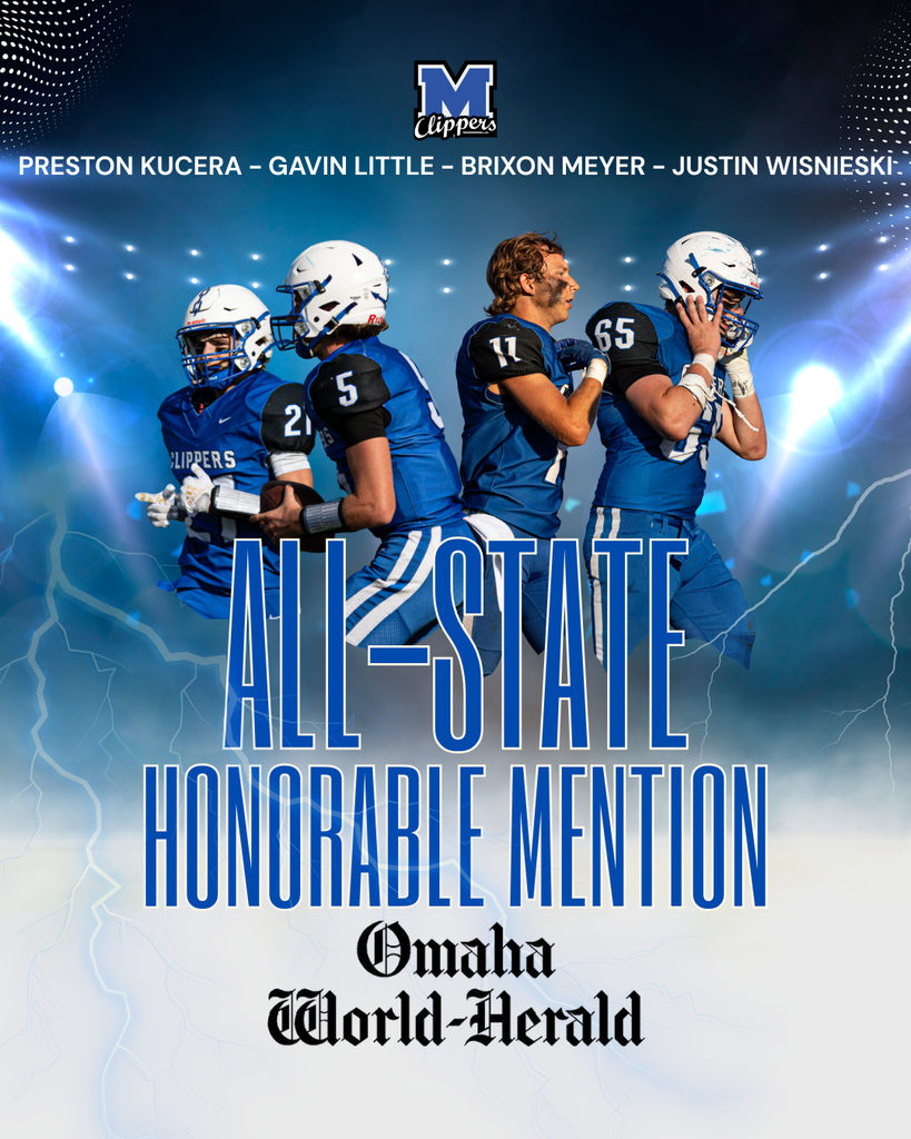Preston, Gavin, Brixon and Justin have been named C2 All-State Honorable Mention from the Omaha World Herald