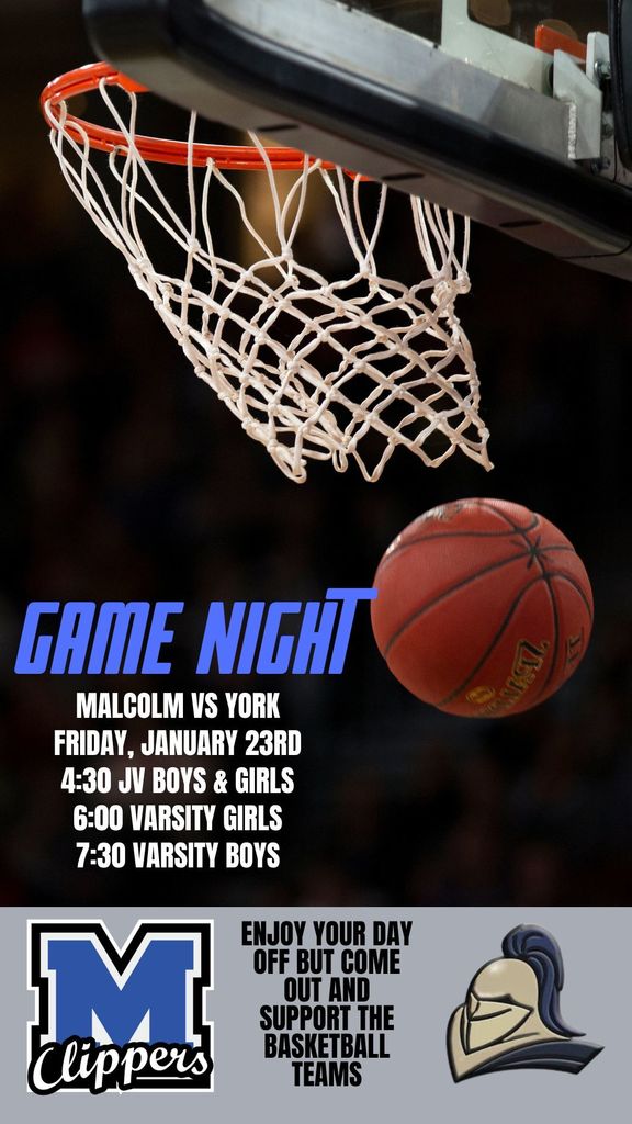 Malcolm vs York Basketball