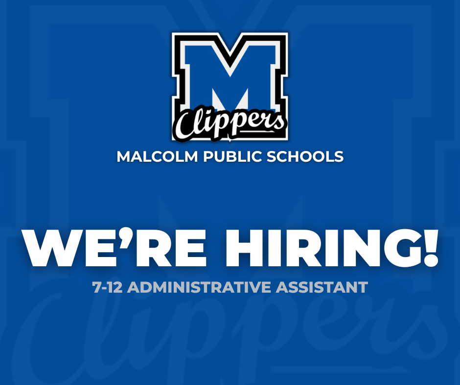 Job Posting - 7-12 Administrative Assistant