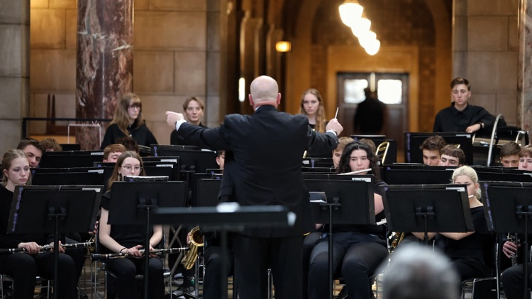 Malcolm High School Band Performance