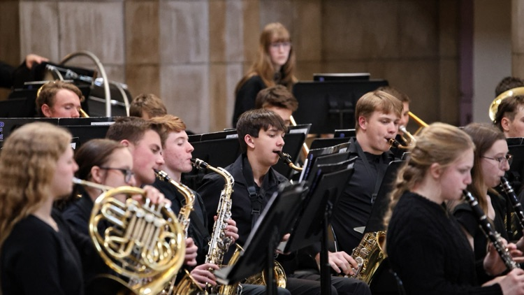 Malcolm High School Band Performance