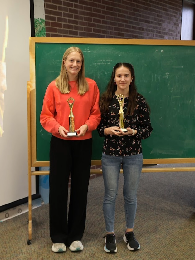 Payton and Mariia were finalists in the Nebraska Wesleyan America's Got Teachers contest.