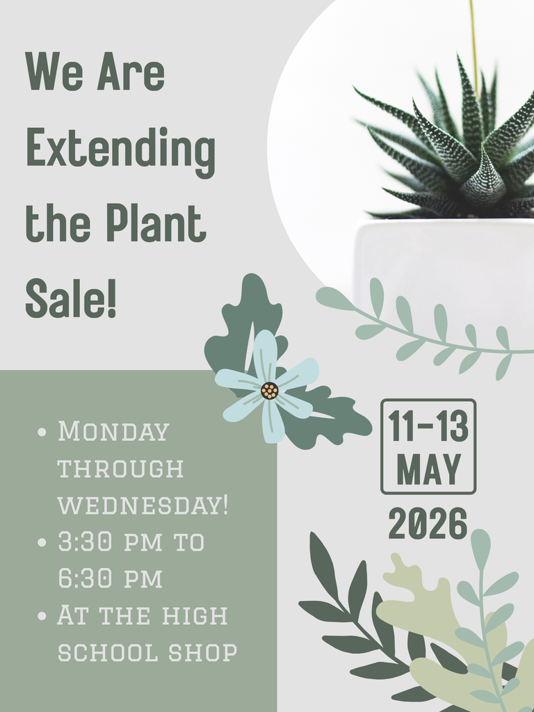 FFA Plant Sale Extension Flyer