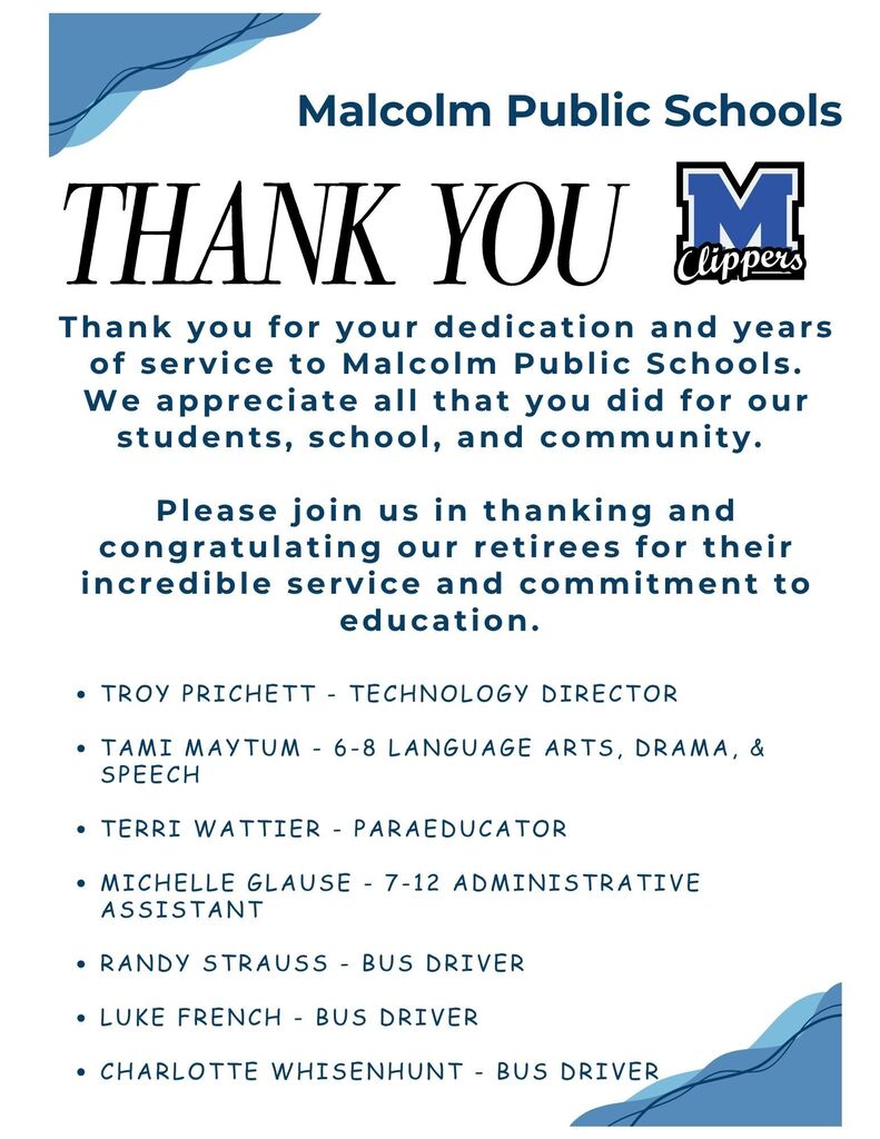 Retirement - Thank You