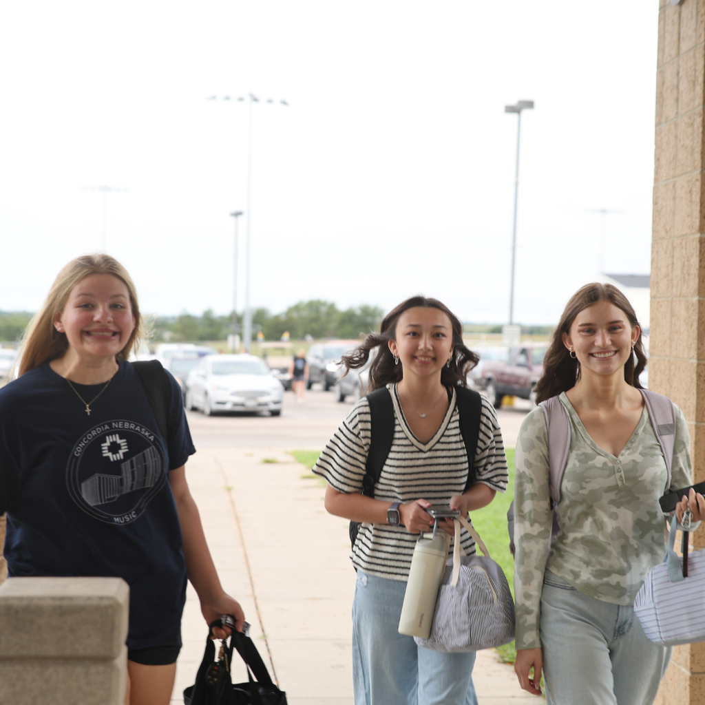 Students Smiling