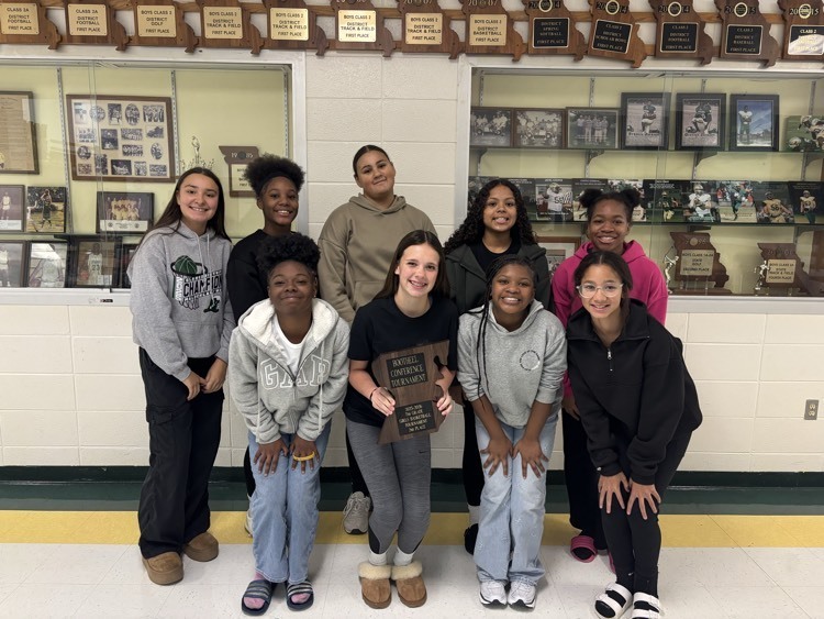 7th grade girls basketball places second at the Bootheel Conference