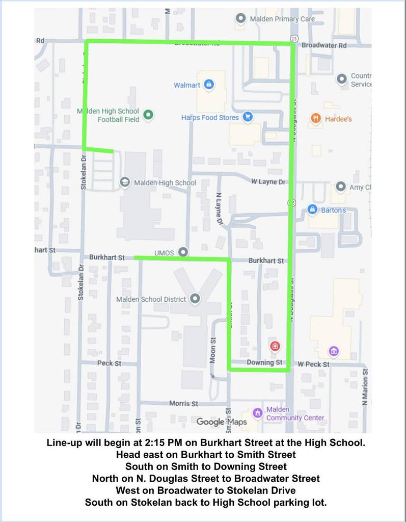 parade route