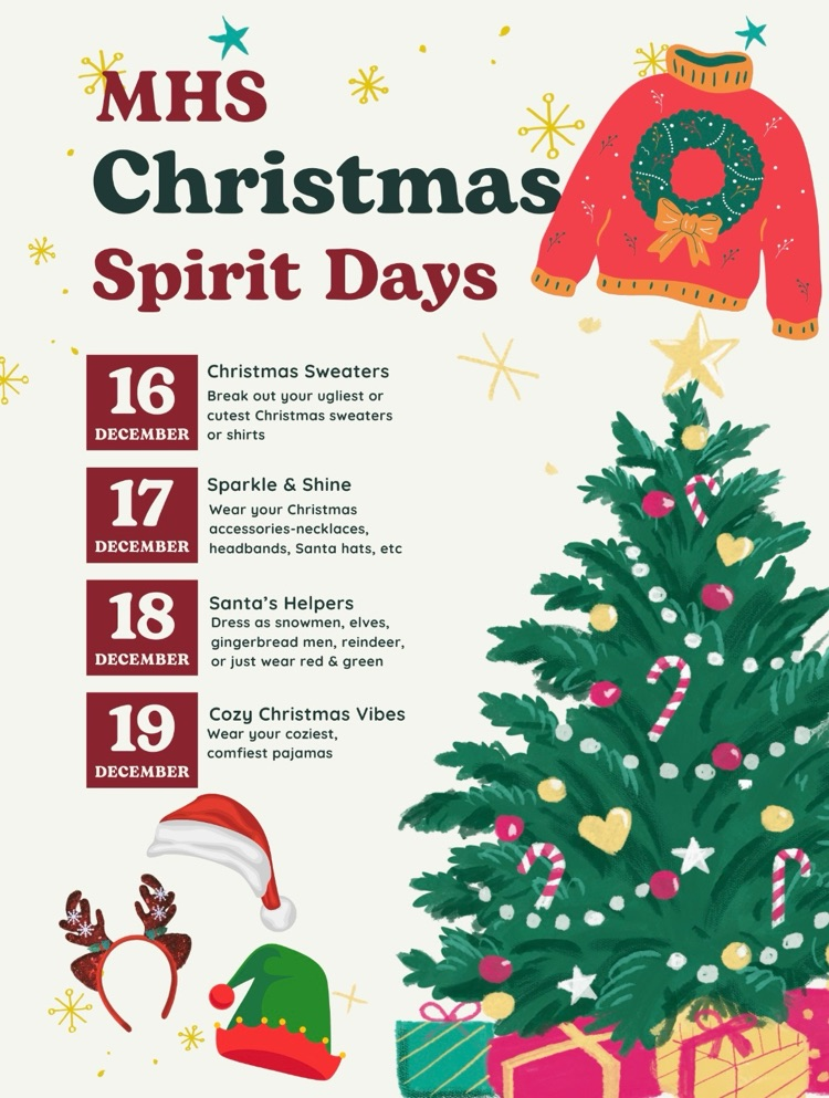 MHS Christmas Dress Up Day! 