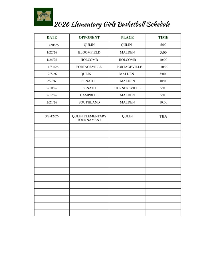 boys basketball schedule