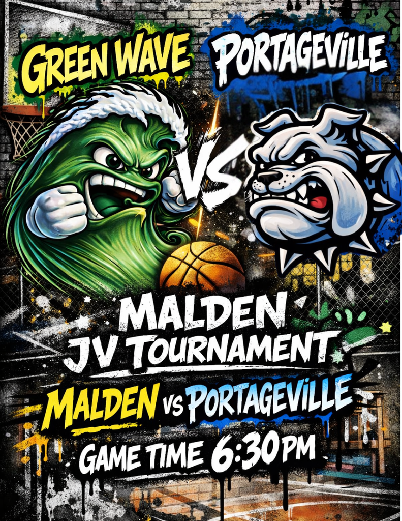Malden vs Portageville Game 6:30 PM