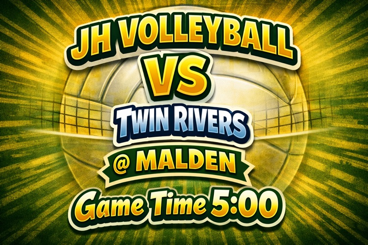 malden versus twin River volleyball game tonight