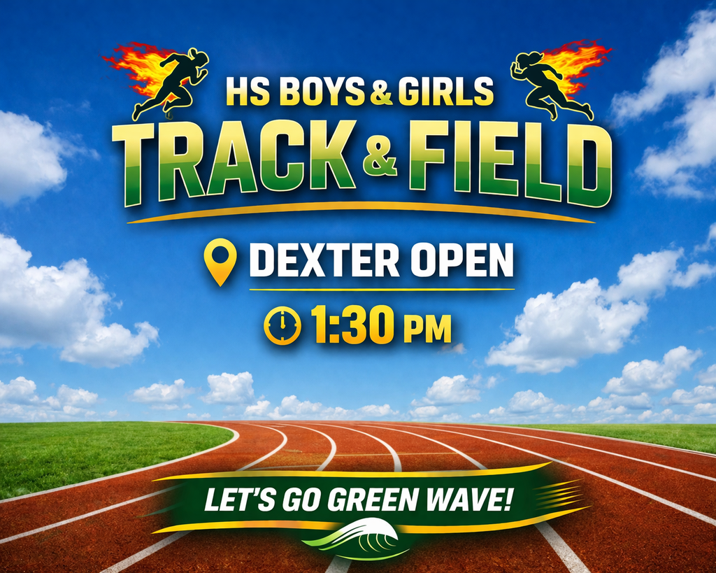 Track Meet Today at Dexter at 1:30 PM