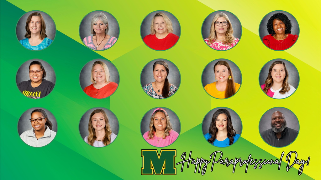 Happy Paraprofessional Day to all 15 of our paraprofessionals.