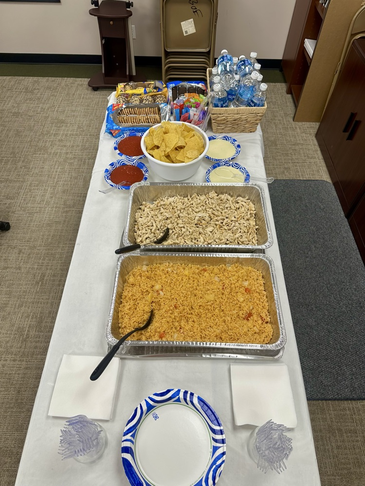 Mexican food for StUcco event