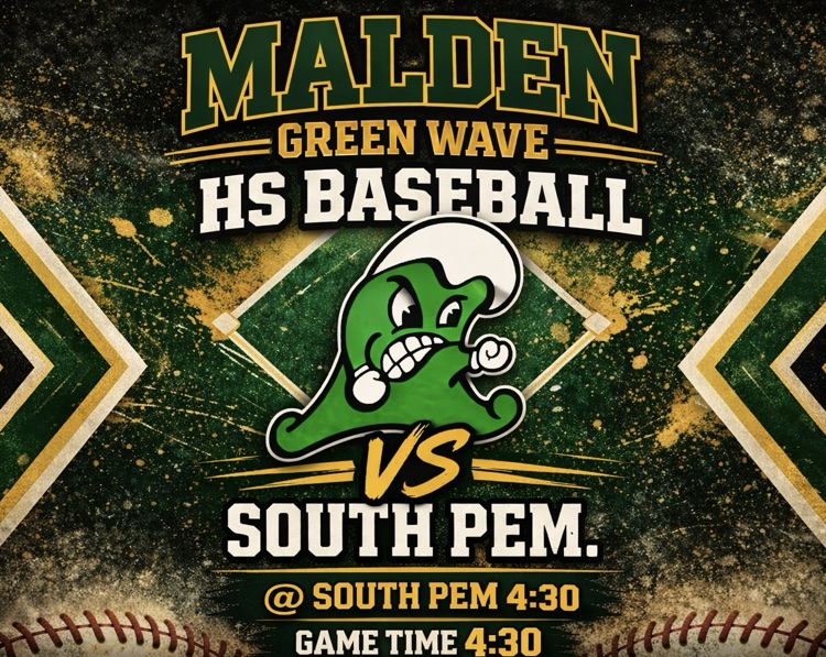 HS Baseball vs South Pem. at South Pem. Game Time 4:30