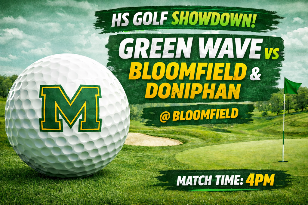 HS Golf vs Bloomfield and Doniphan @ Bloomfield Match Time 4PM