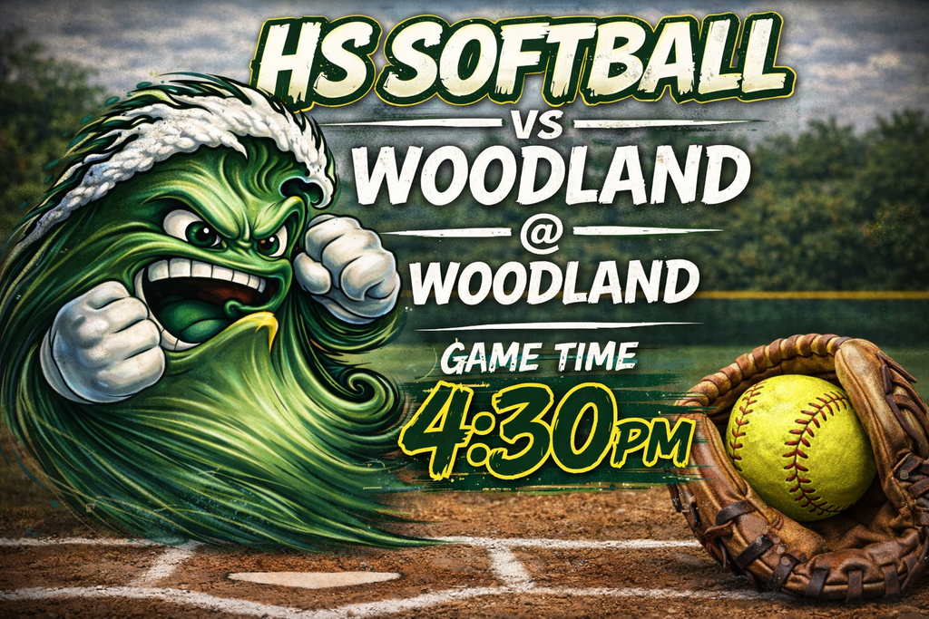 HS Softball vs Woodland @ Woodland Game Time 4:30 PM