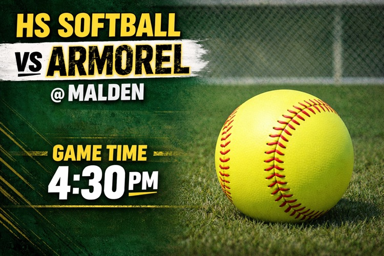 HS Softball vs Armorel @ Malden  Game Time 4:30