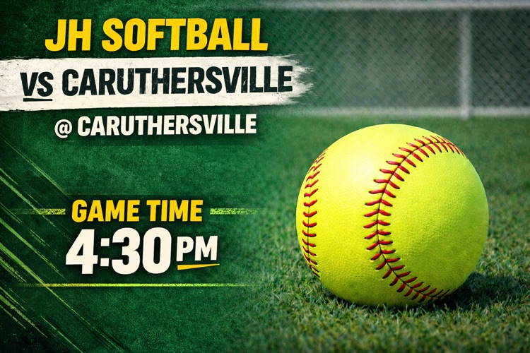 JH Softball vs Caruthersville @ Caruthersville  Game Time 4:30