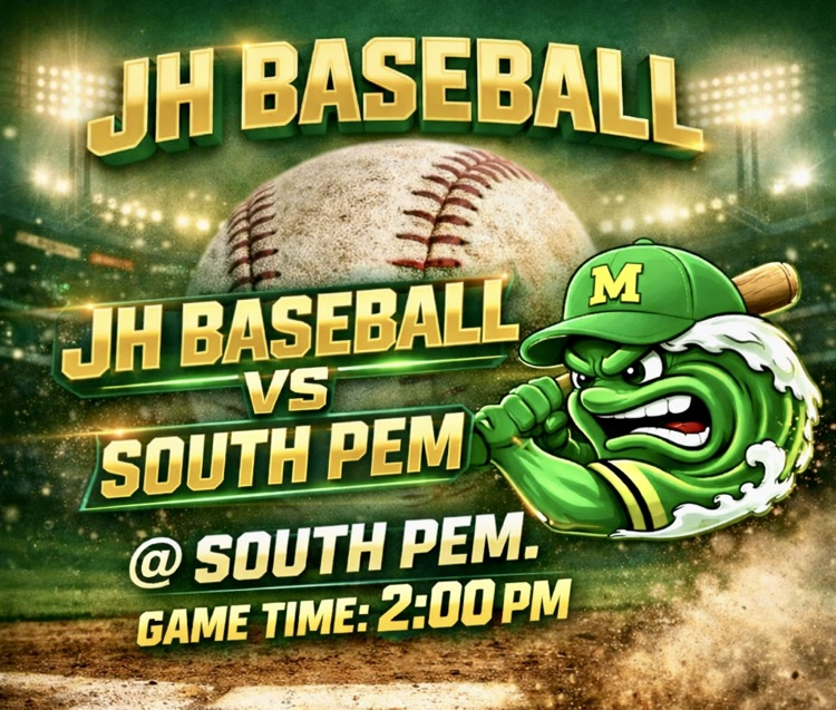 JH Baseball vs South Pem. @ South Pem. Game Time 2:00
