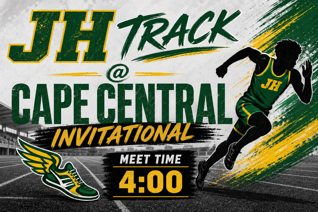 JH Track @ Cape Central Invitational Meet Time 4:00