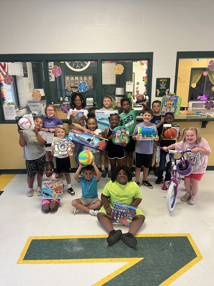 Elementary perfect attendance winners
