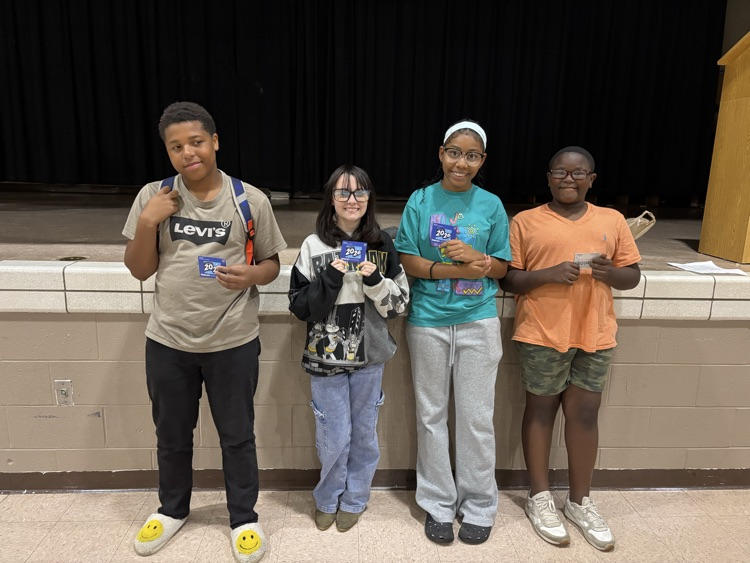 Junior high, perfect attendance winners