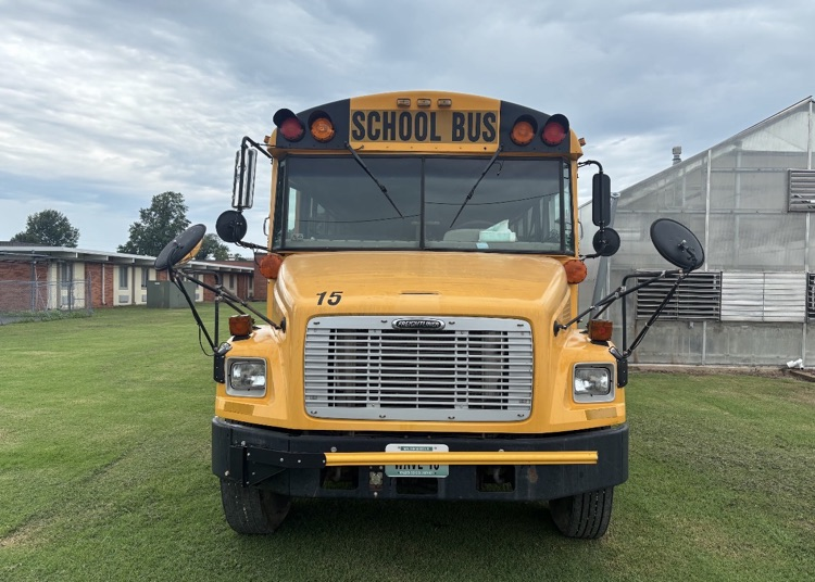 Front of the school bus