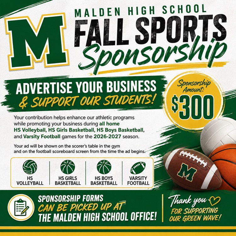 fall sports ad