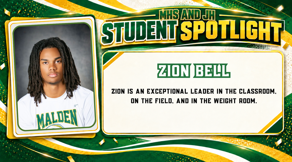Zion Bell Student Spotlight