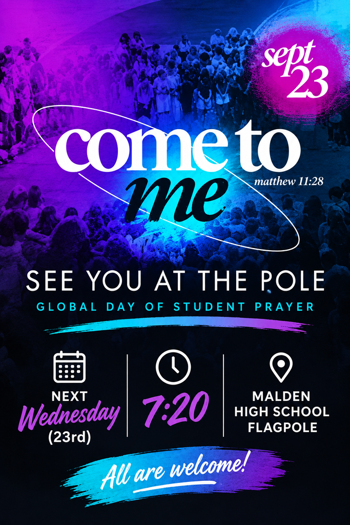 See you at the Pole 7:20 AM Spetember 23rd