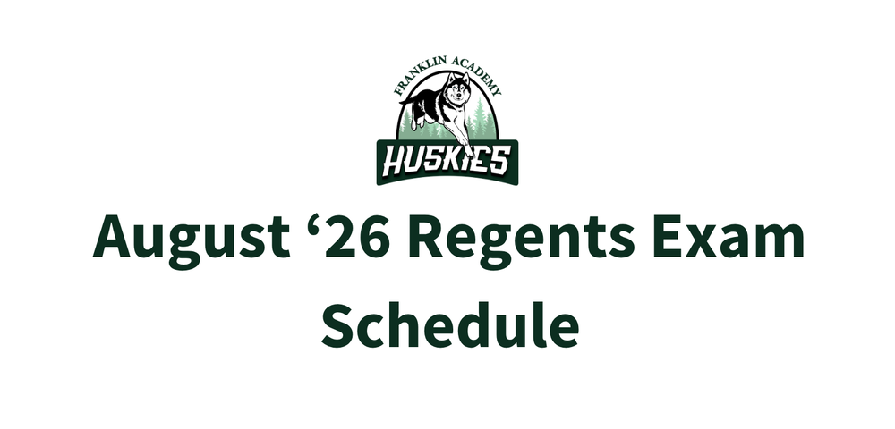 August 2026 Regents Exam Schedule