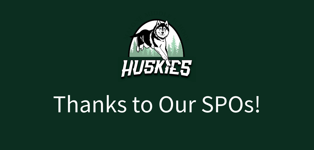 Thank you to our spos!