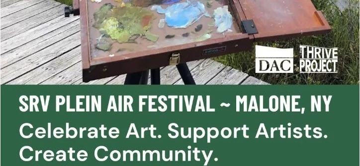 SRV Plein Air Festival, Malone, NY